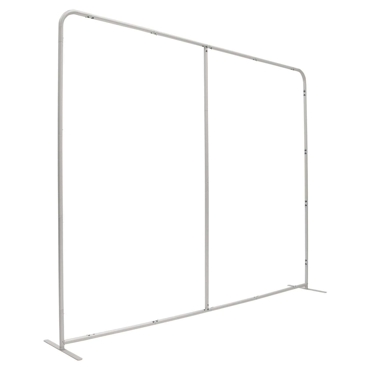 10'W x 90"H EuroFit™ Straight Wall Hardware