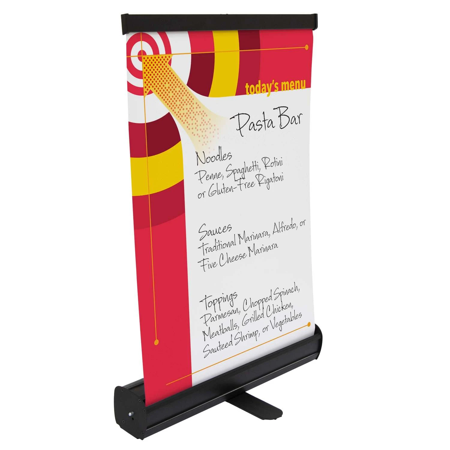 18" Economy Tabletop Retractor Kit (Dry-Erase Media)