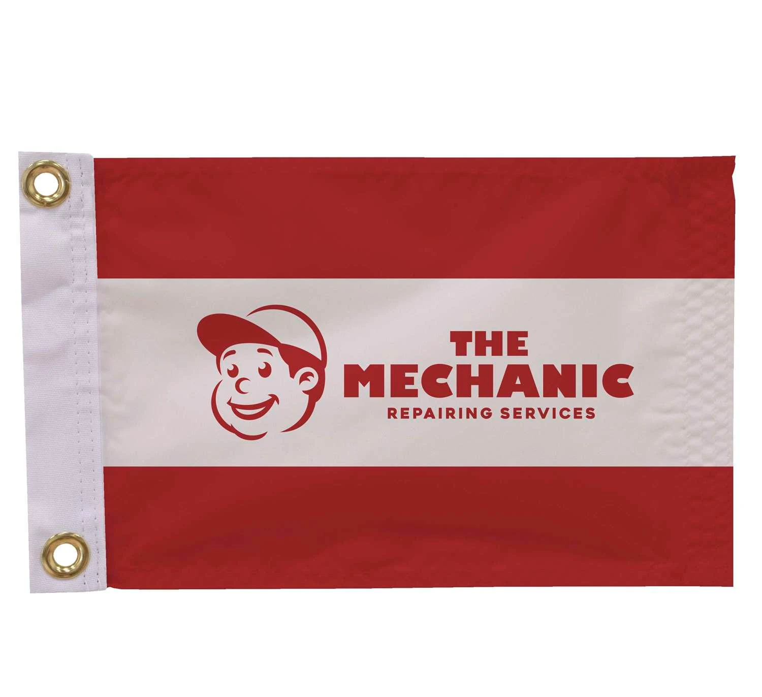 8" x 12" Nylon Flag Single-Sided