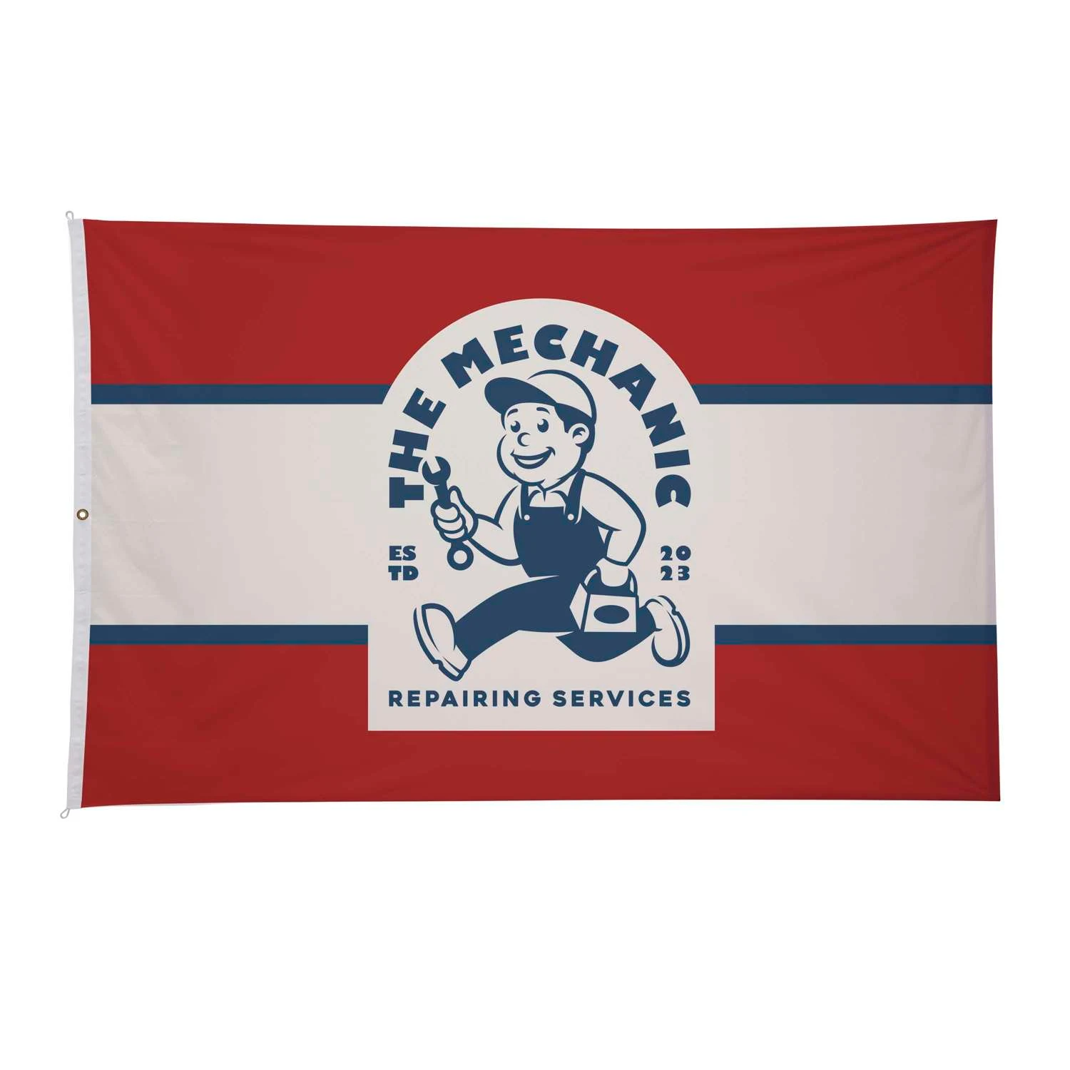 10' x 15' Nylon Flag Single-Sided