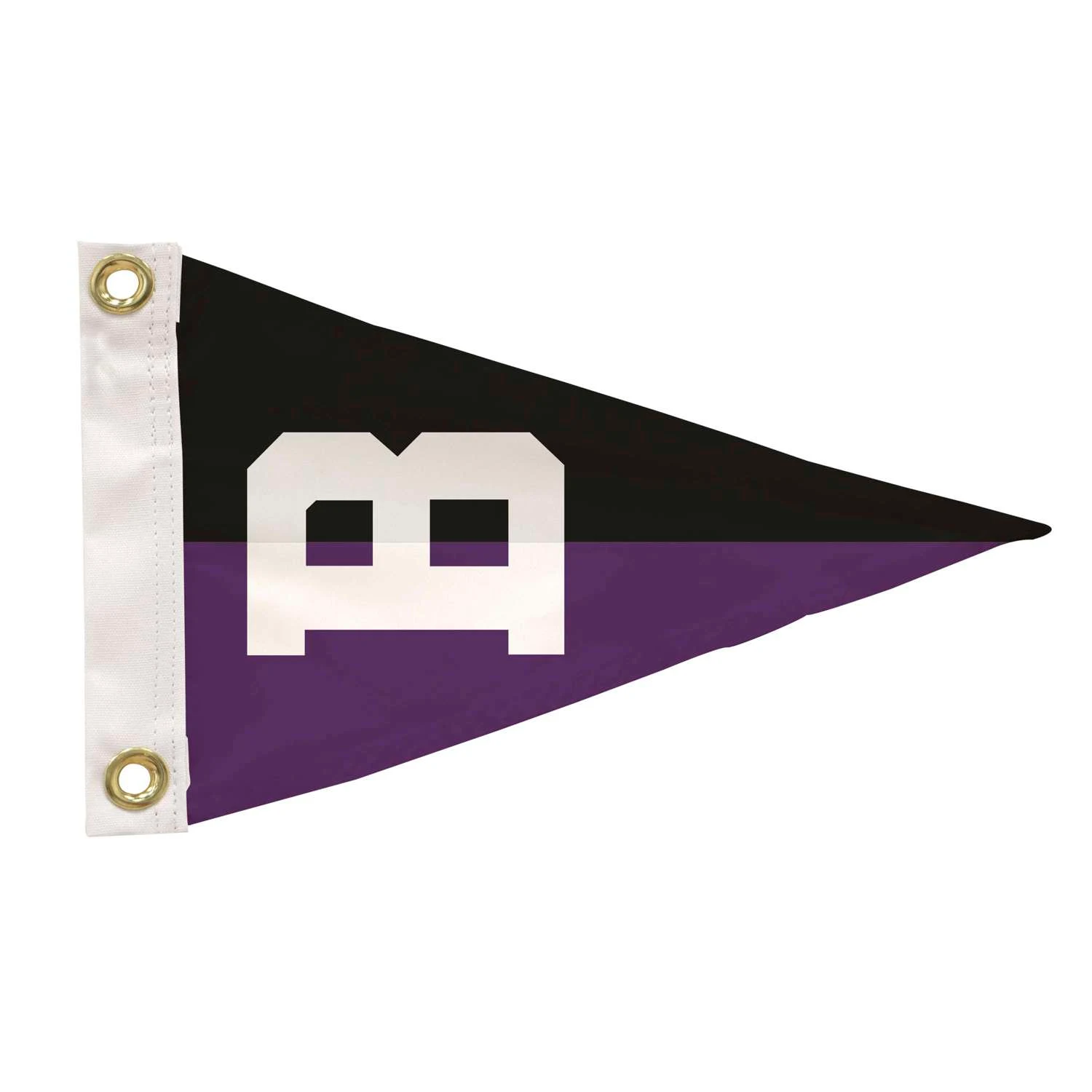 8" x 12" Nylon Pennant Flag Single-Sided