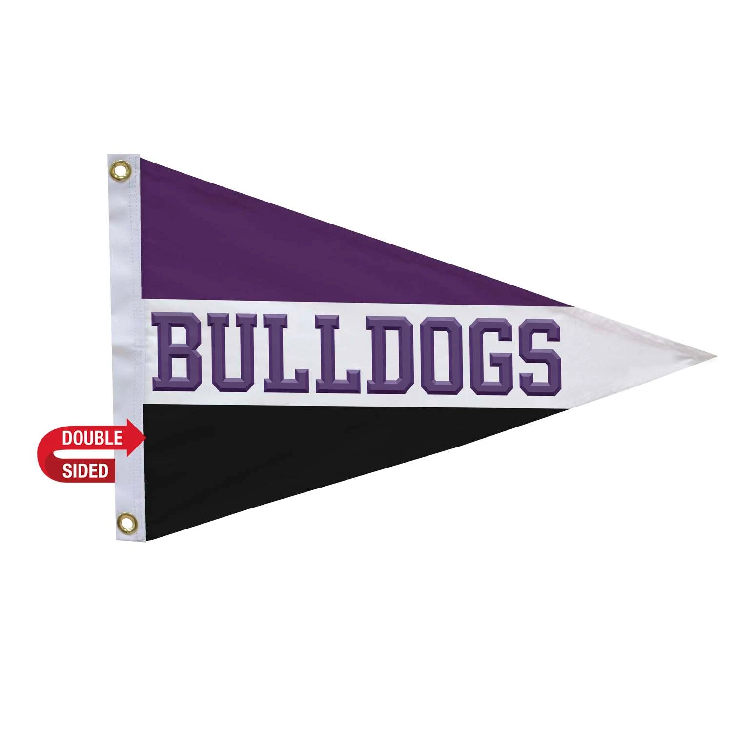 16" x 24" Nylon Pennant Flag Double-Sided