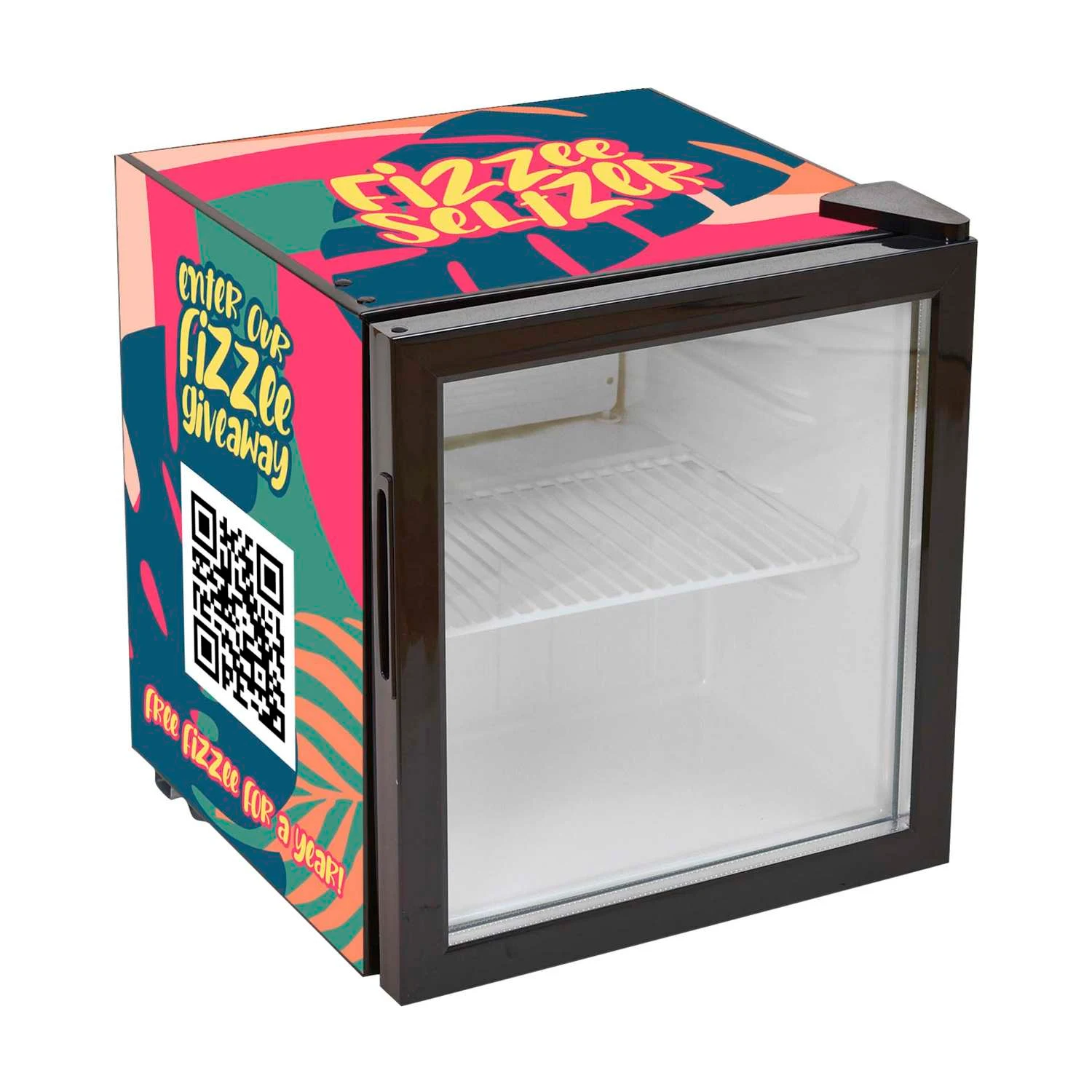 50L Countertop Fridge, Wrap Graphic