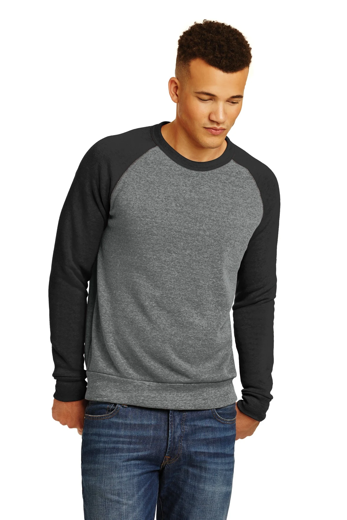 Alternative Champ Colorblock Eco -Fleece Sweatshirt
