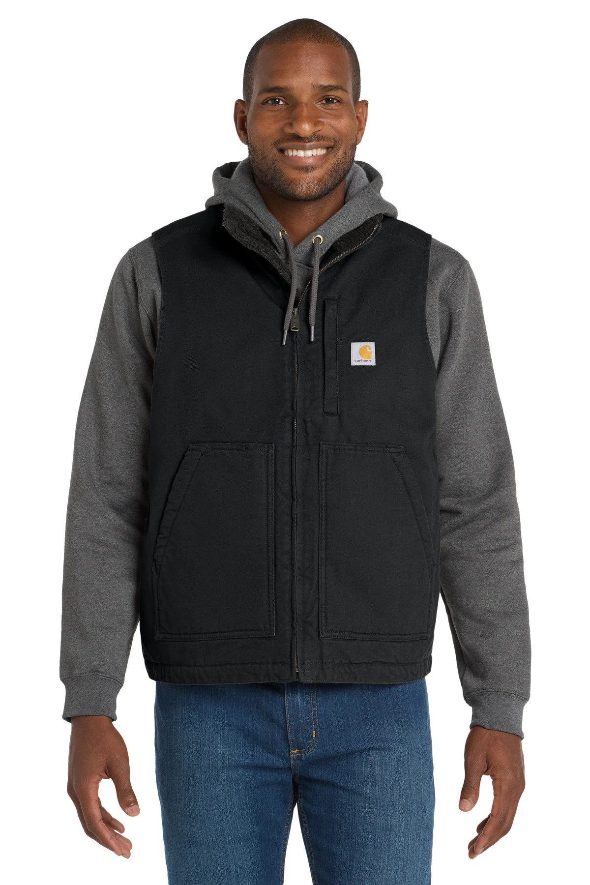 Carhartt Sherpa-Lined Mock Neck Vest