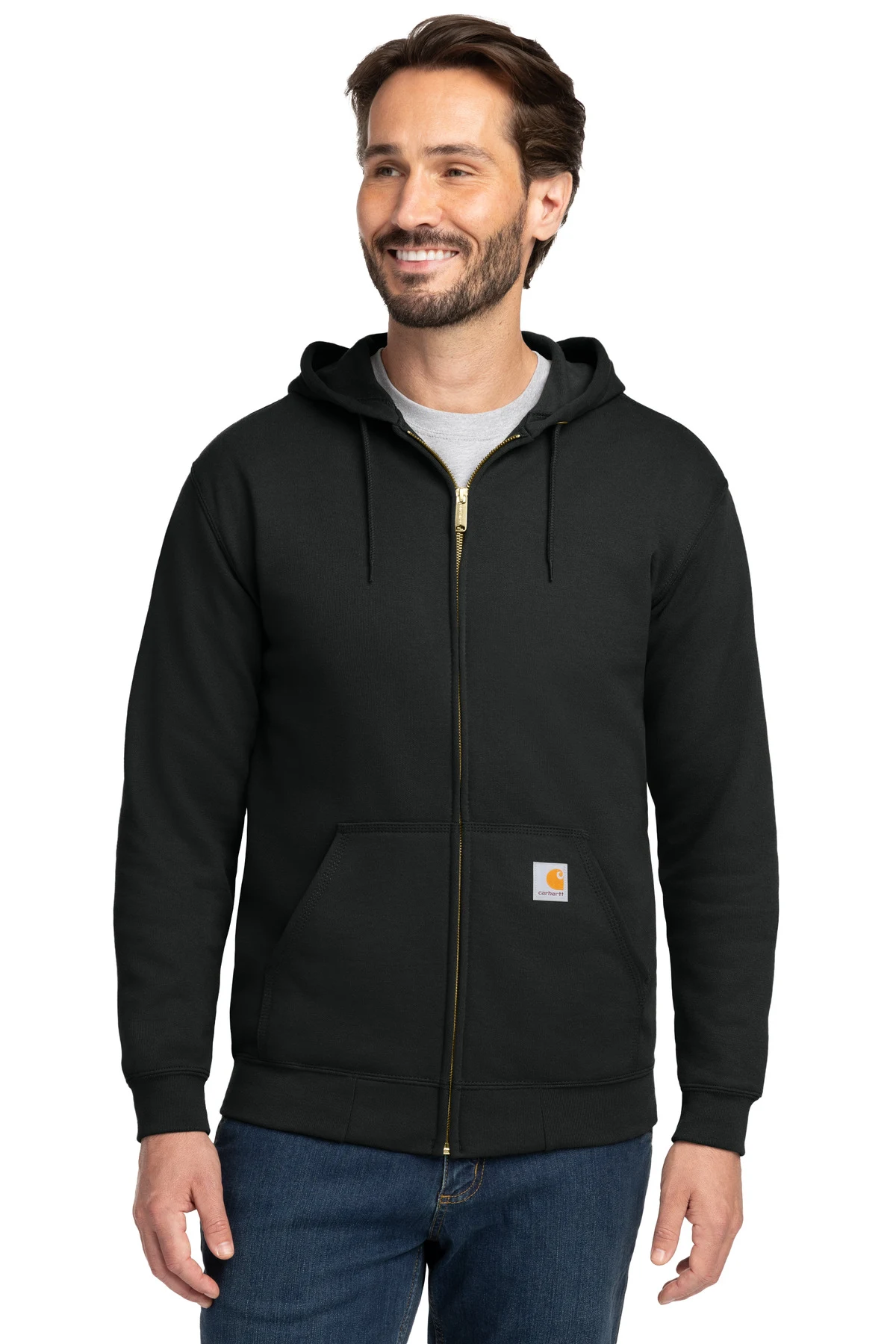 Carhartt Midweight Hooded Zip-Front Sweatshirt
