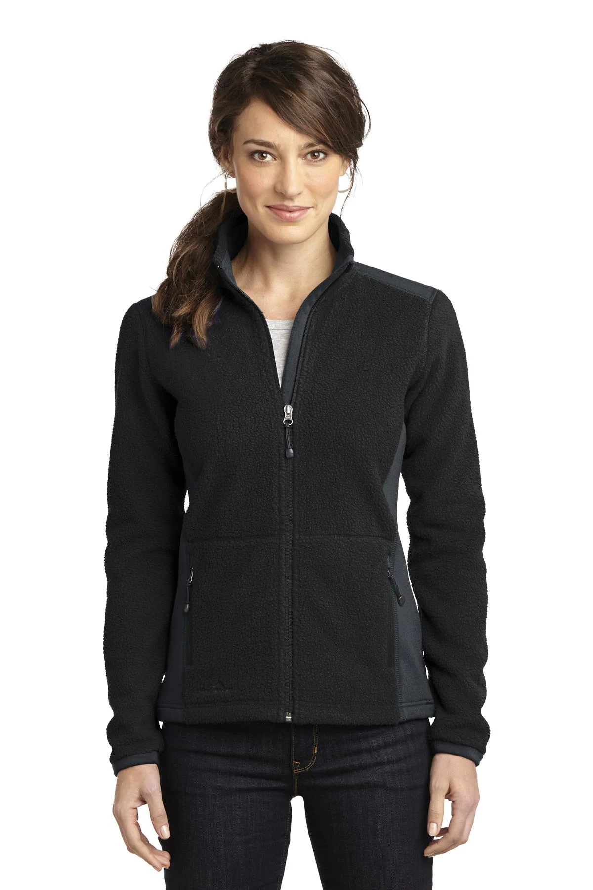 Eddie Bauer Ladies Full-Zip Sherpa Fleece Jacket