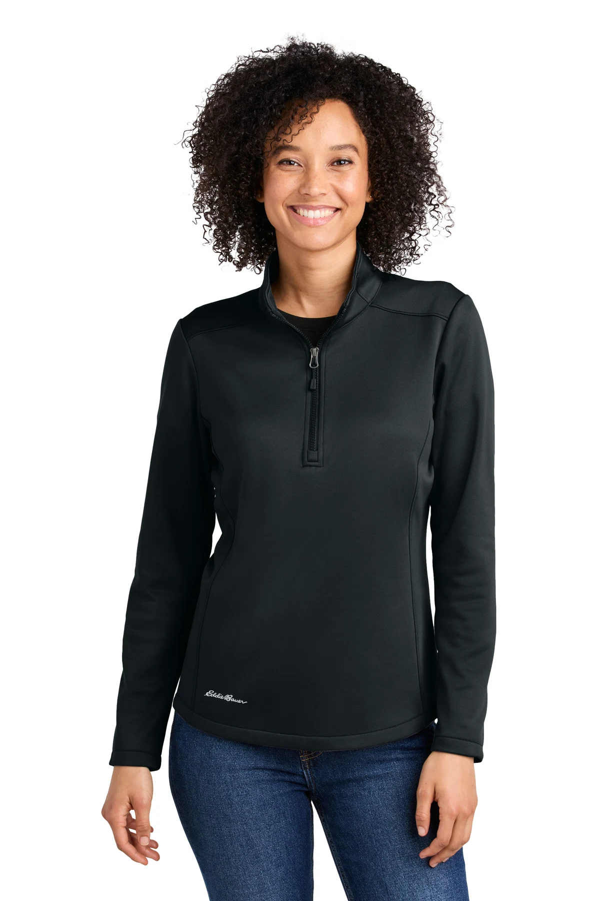 Eddie Bauer Women's Smooth Mid Layer Fleece 1/2-Zip