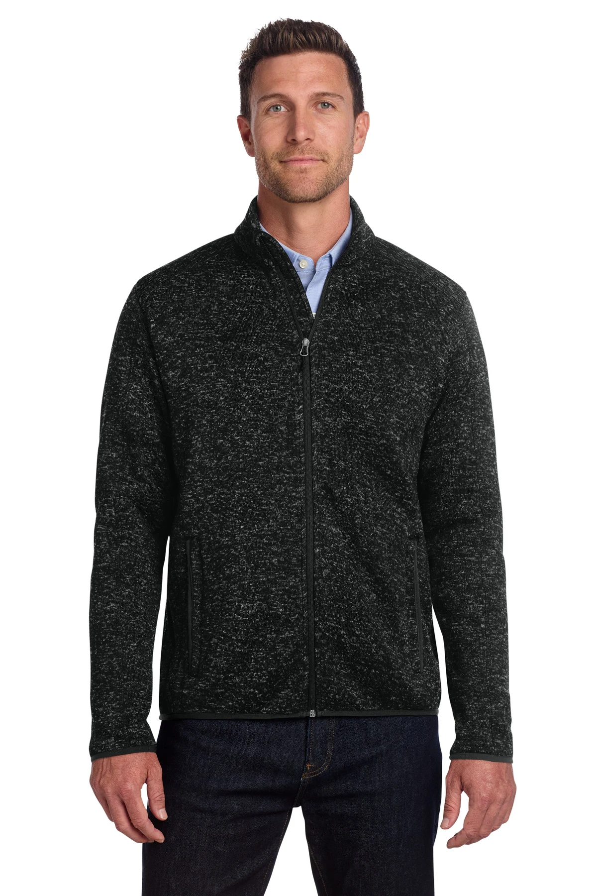 Port Authority Sweater Fleece Jacket