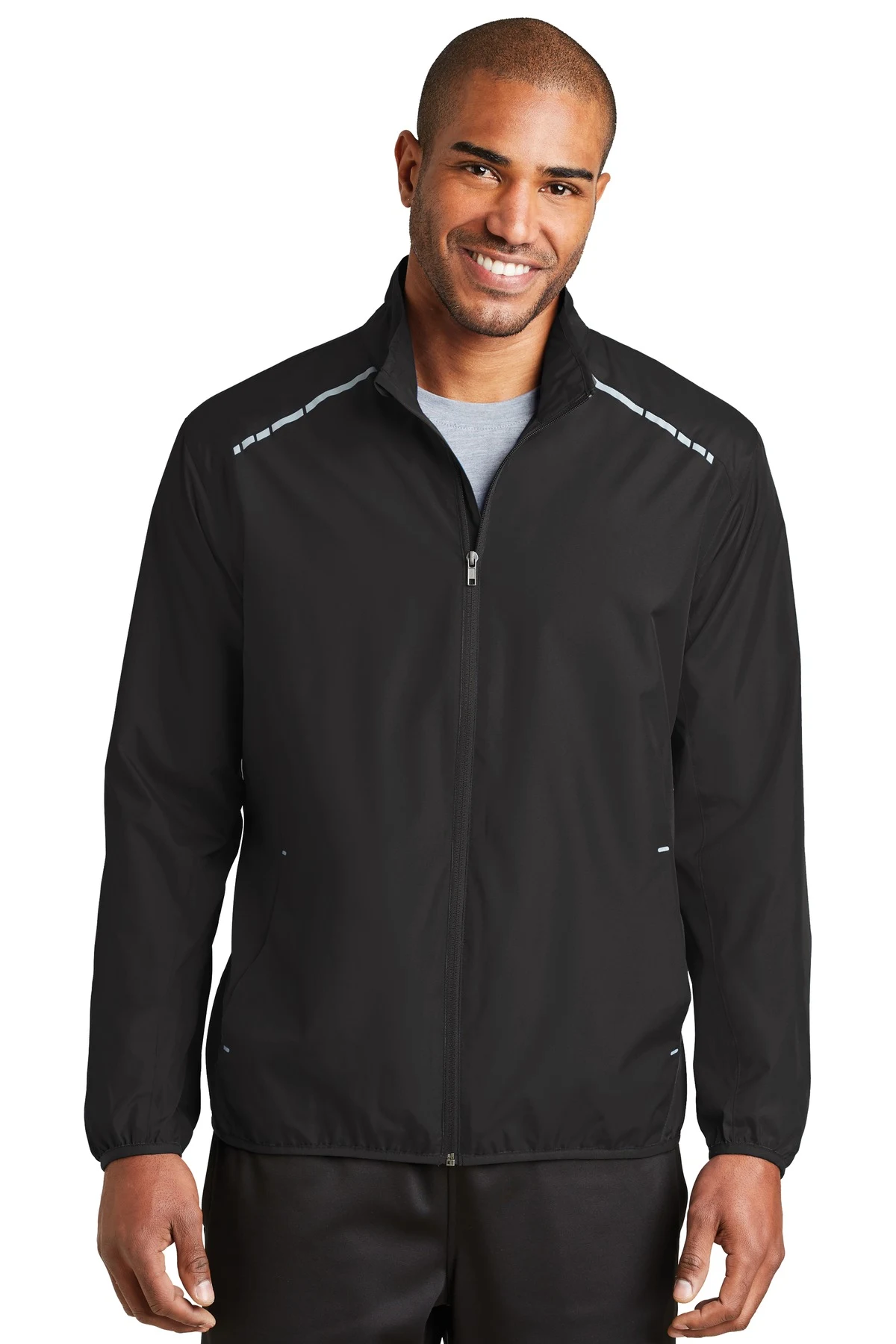Port Authority Zephyr Reflective Hit Full-Zip Jacket