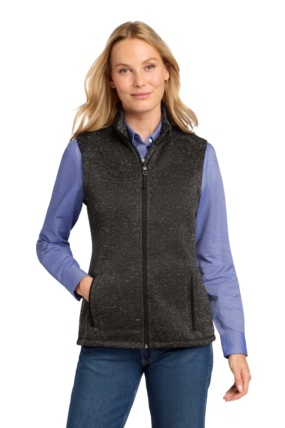 Port Authority Women's Sweater Fleece Vest