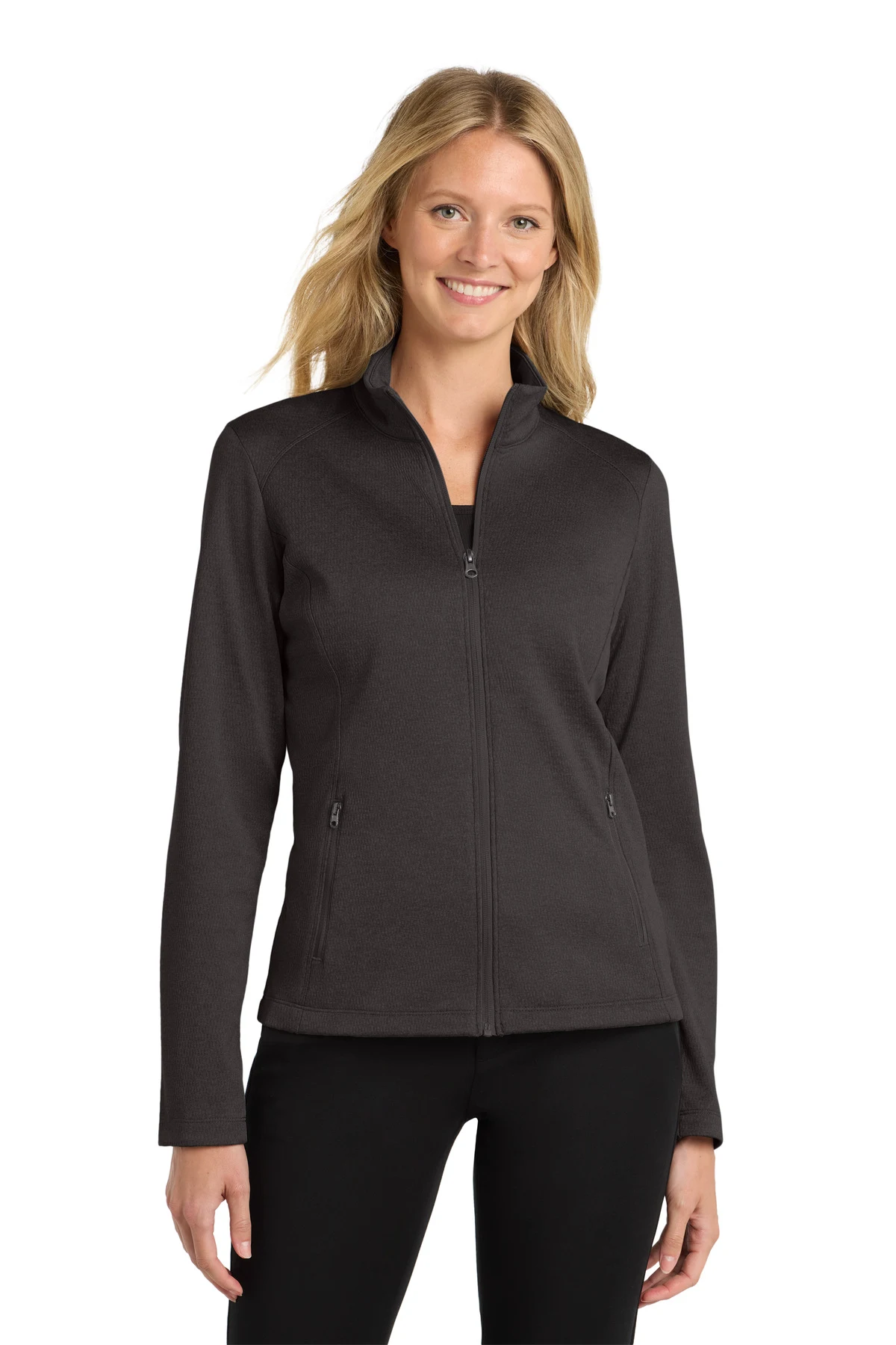 Port Authority Women's Diamond Heather Fleece Full-Zip Jacket