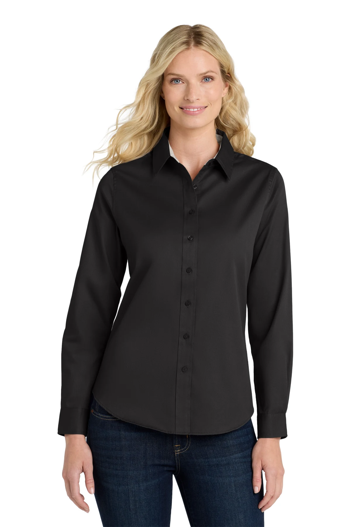 Port Authority Women's Long Sleeve Easy Care Shirt