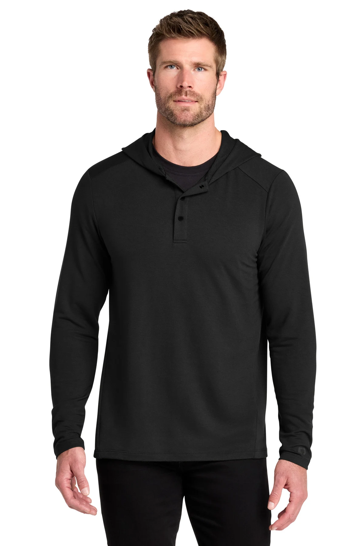 OGIO Luuma Flex Hooded Henley
