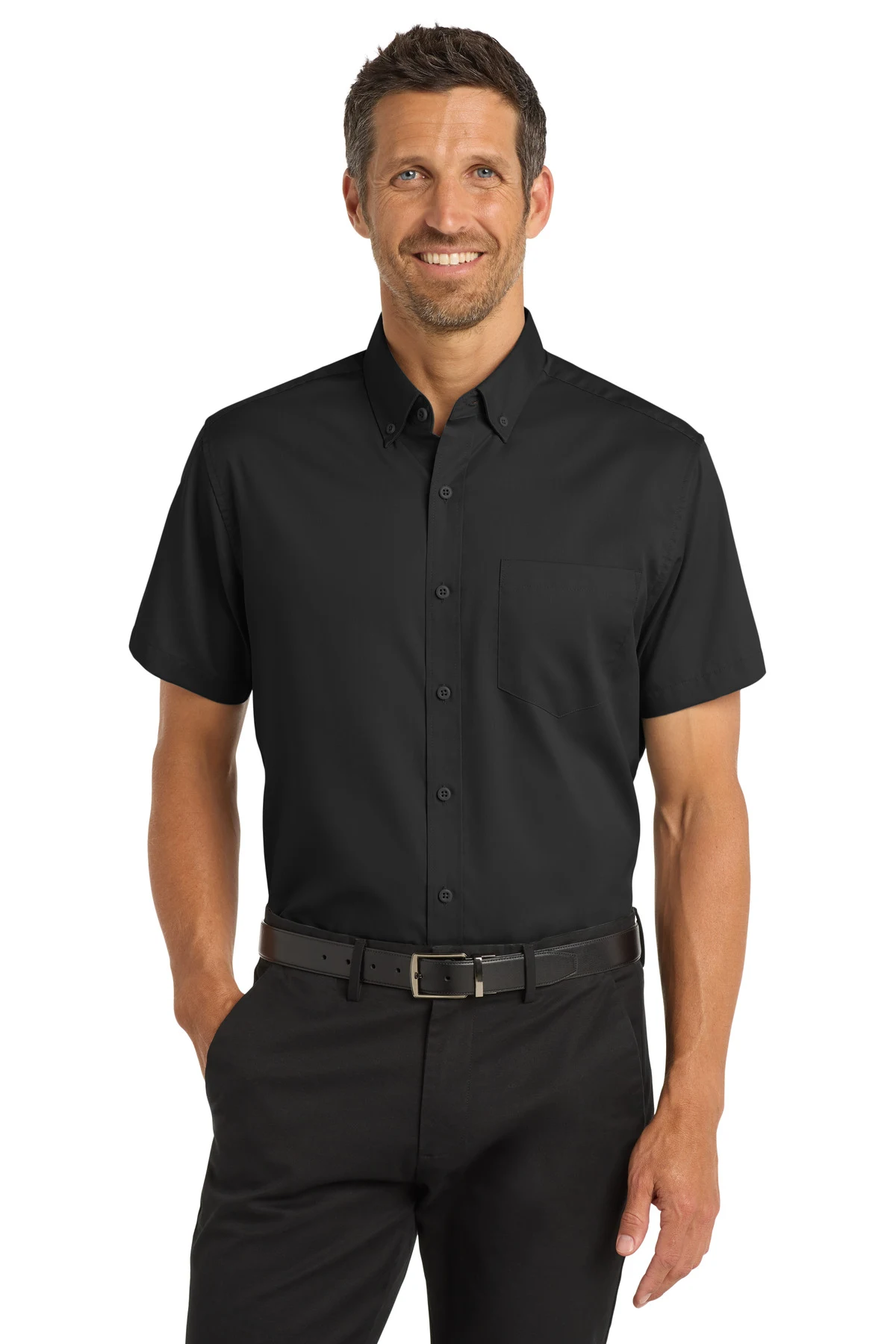 Port Authority Short Sleeve SuperPro Twill Shirt