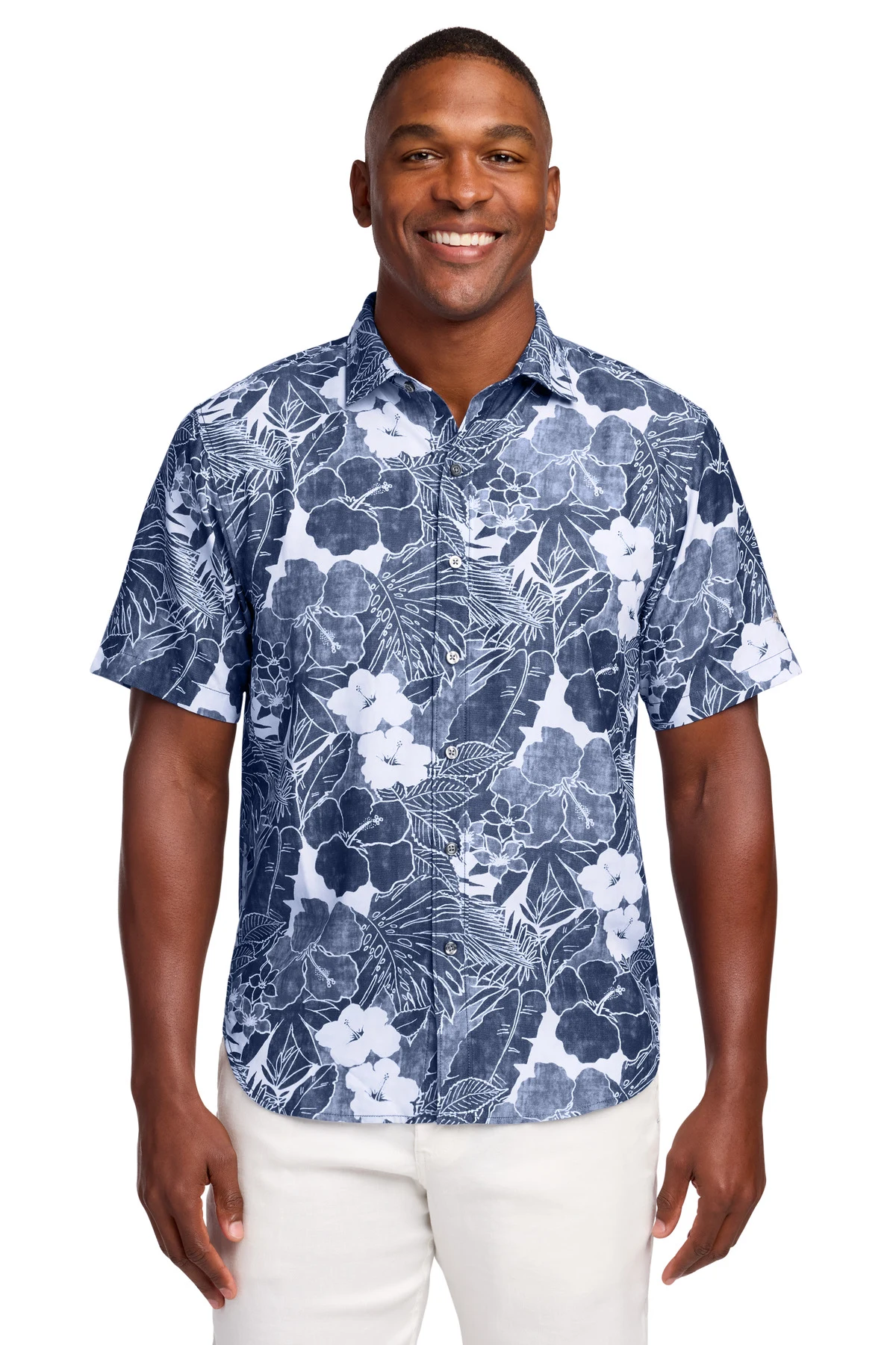Tommy Bahama Coconut Point Playa Flora Short Sleeve Shirt