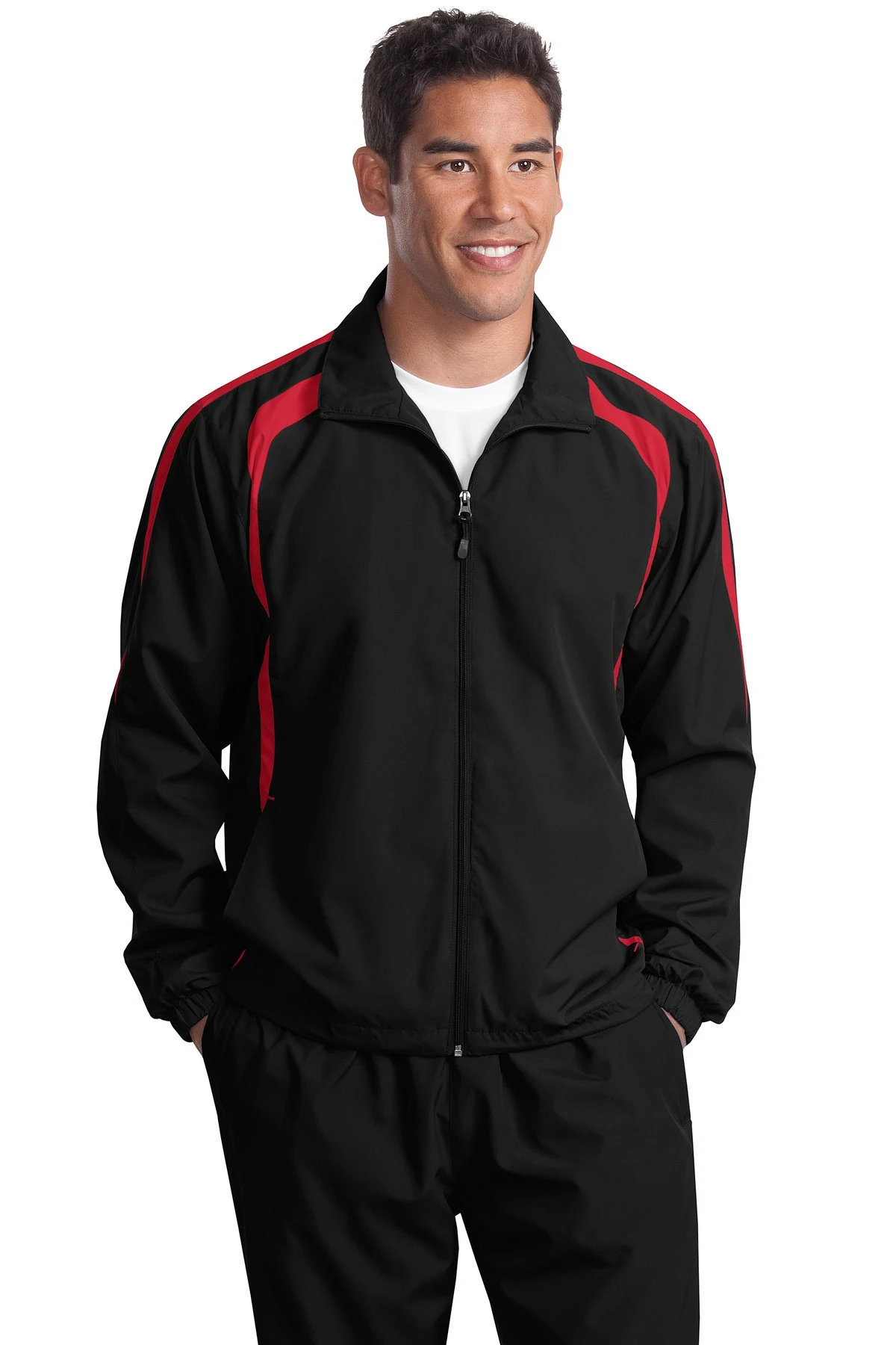 Sport-Tek Tall Colorblock Raglan Jacket