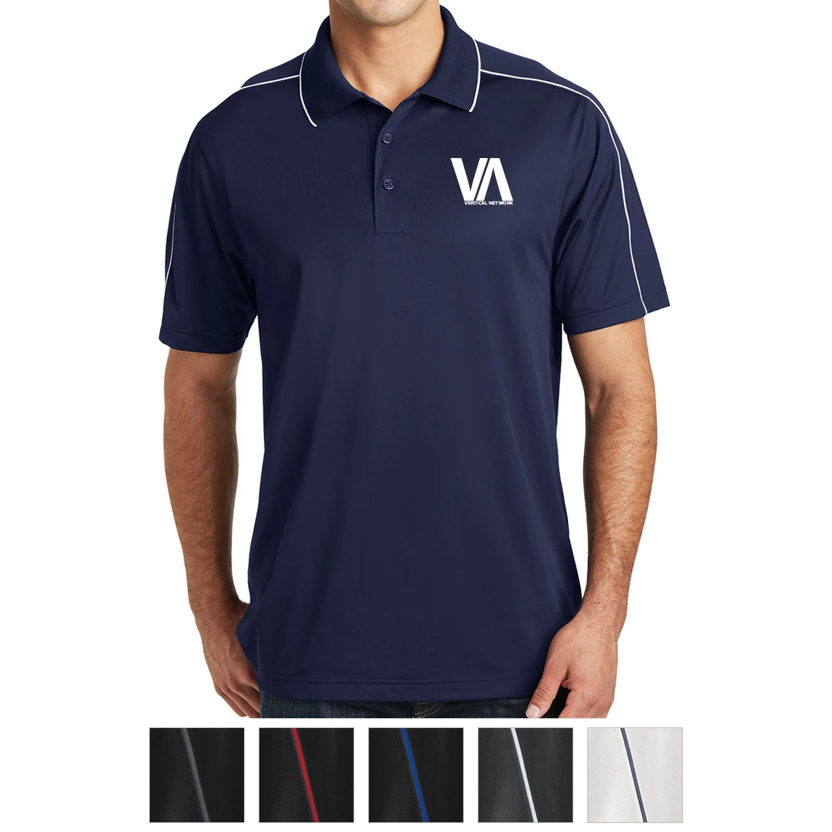 Sport-Tek® Micropique Sport-Wick® Piped Polo