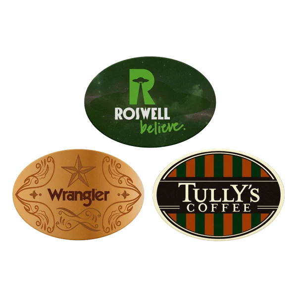 Tag Buddy 3" x 2" Oval All-Purpose Sticker