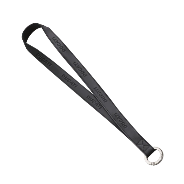 Import 3/4" Faux Leather Lanyard