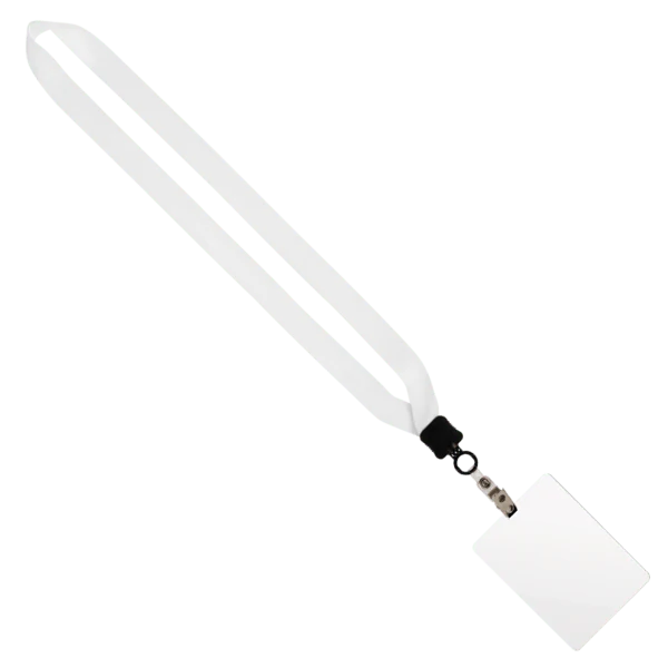3/4" Sublimated Lanyard with 4" x 6" ID Badge