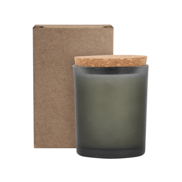 Niva Frosted 6oz Candle With Cork Lid
