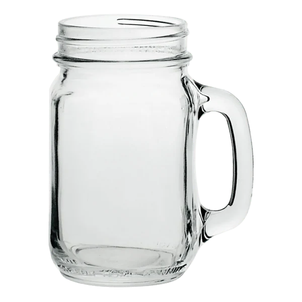 16 oz Mason Jars with Handles