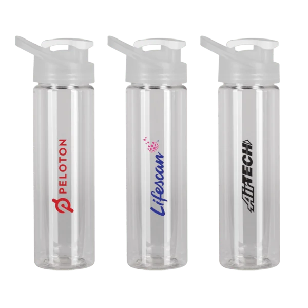 Yuma 25 oz. Clear Freedom Bottle with Guzzler Lid