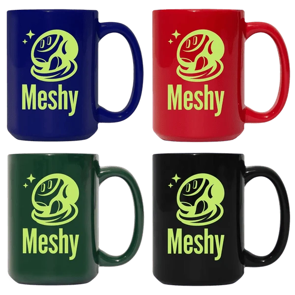 Madrid 15 oz Colored Ceramic Mug