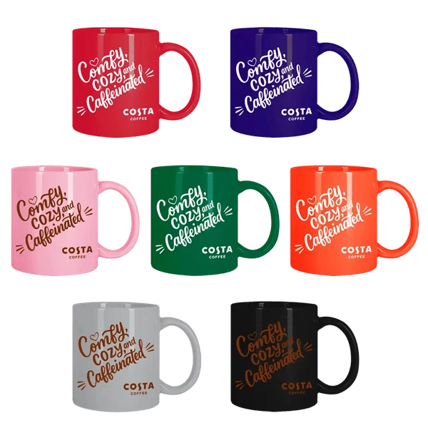 Brookline 11oz Color C-Handle Mug