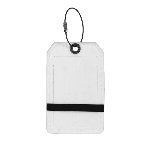 Pikes Dye-Sublimated Felt Luggage Tag