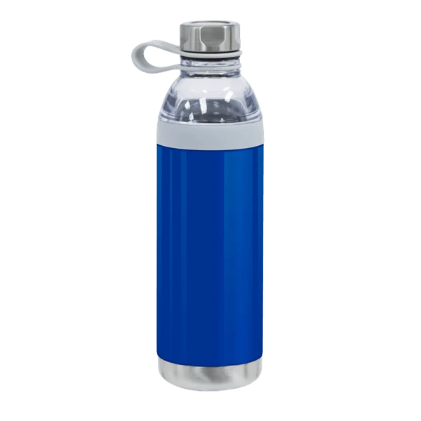 Dual Opening Stainless Steel Water Bottle 20 Oz.