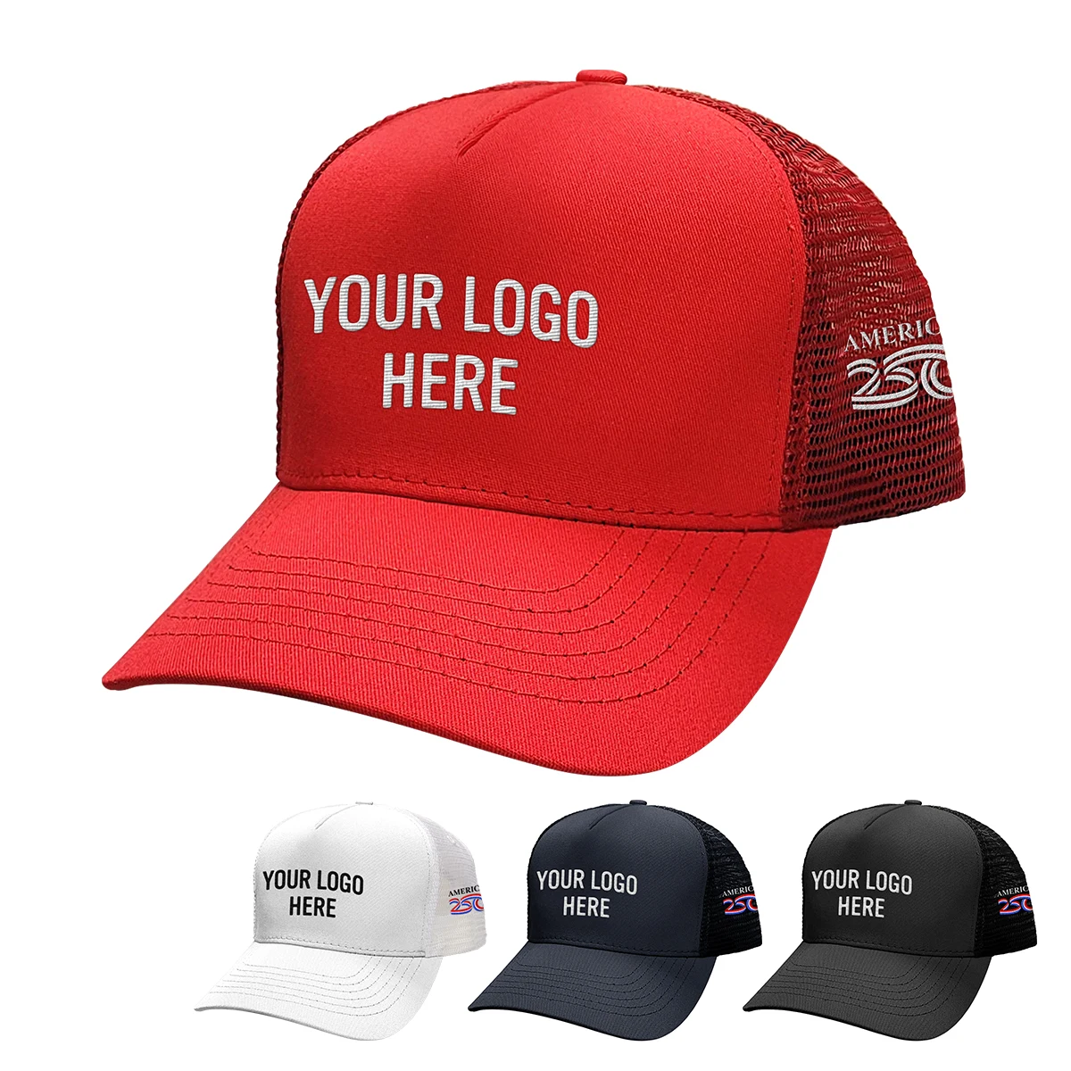 America250™ 5 Panel Trucker Cap